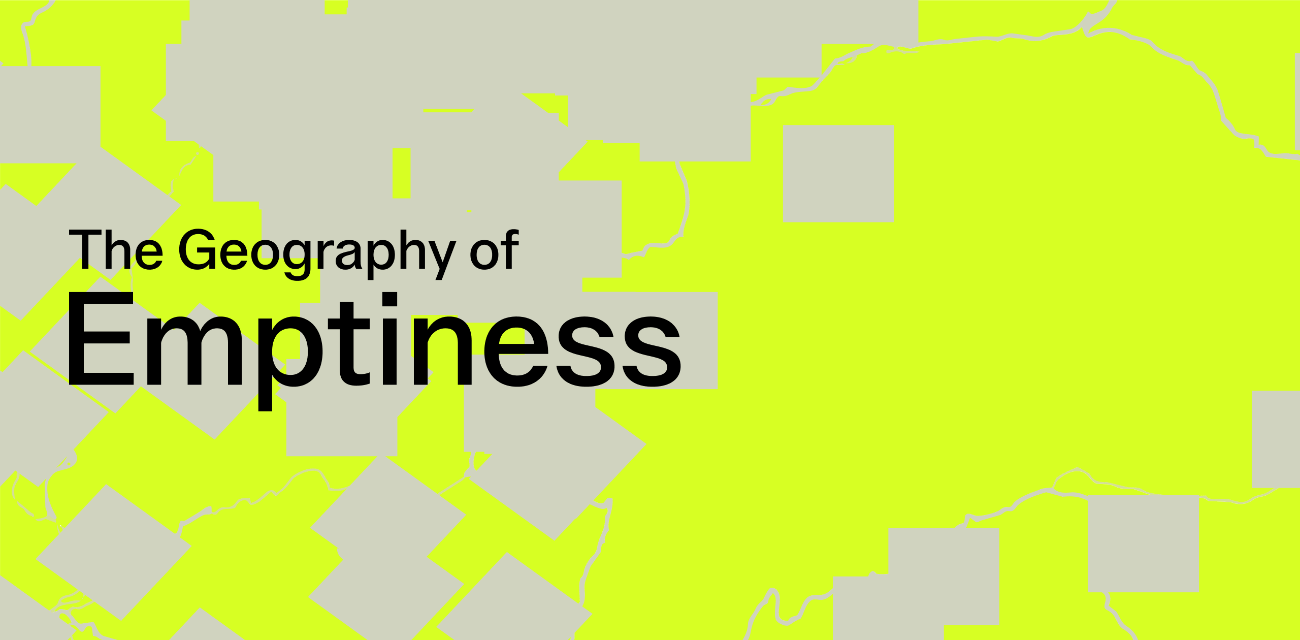 Tbilisi Architecture Biennial 2026 — Geography of Emptiness